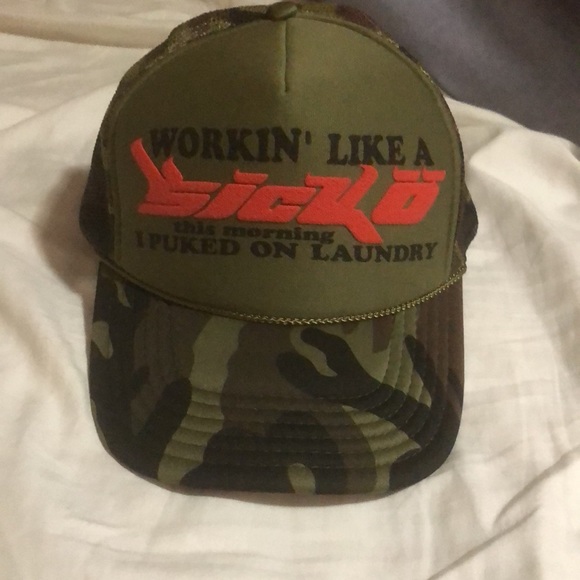 3 Sicko Trucker hats. You can buy 1 of all 3 just let me know. - Picture 3 of 6